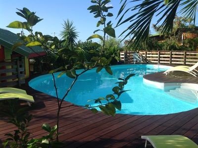 Maison de charme, 1 chambre, avec piscine