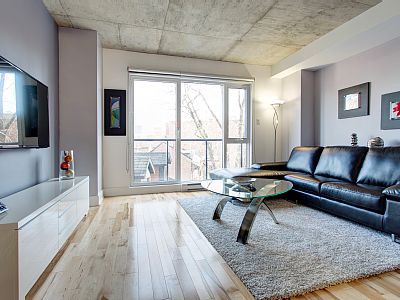 Appartement design, 1 chambre, avec piscine