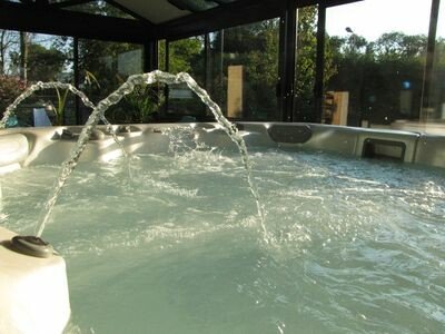 Maison tout confort, 2 chambres, avec jacuzzi