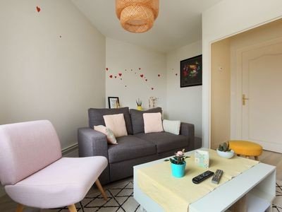 T3 cozy, 2 chambres, avec wifi