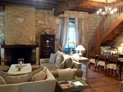 Villa authentique, 3 chambres, avec cheminée