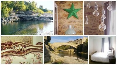 Maison cozy, 3 chambres, avec cheminée