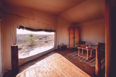 Camping / Mobil Home 5 chambres, avec jardin