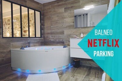 Apartment 1 bedroom, with jacuzzi