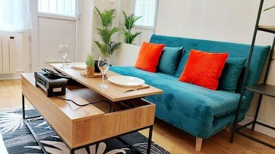 Studio cozy, 1 chambre, avec jardin