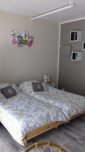 Studio design, 2 voyageurs, avec wifi