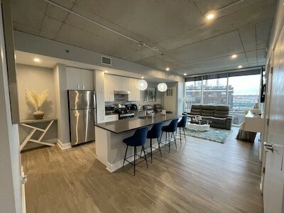 Apartment 2 bedrooms, with gym