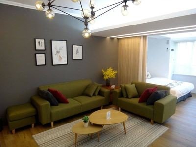 Apartment 3 bedrooms, with garden