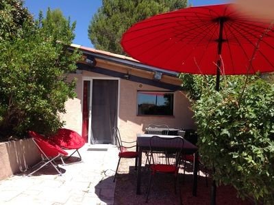 Studio tout confort, 1 chambre, avec piscine