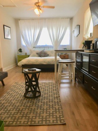 Studio 1 chambre, avec jardin