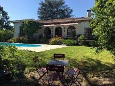 Bed and breakfast 1 chambre, avec piscine