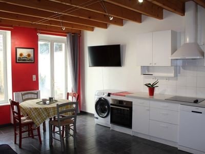 Maison en pierre de charme, 1 chambre, avec jardin