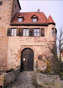 Schloss 2 Schlafzimmer, mit Garten