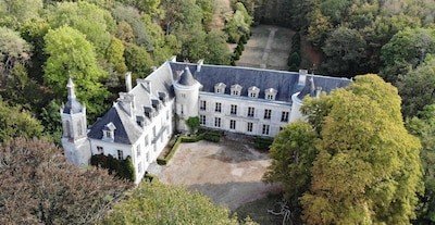 Château 7 chambres, avec piscine