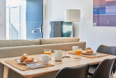 Apartamento 1 habitación, con aire acondicionado