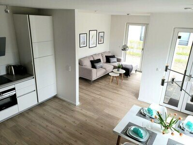 Wohnung 2 Schlafzimmer, mit Garten