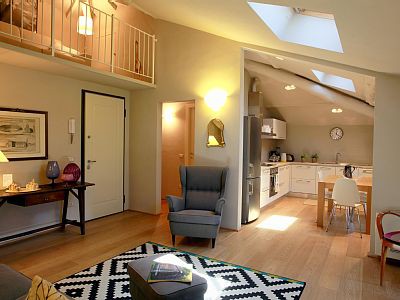 Apartment 2 bedrooms, with gym