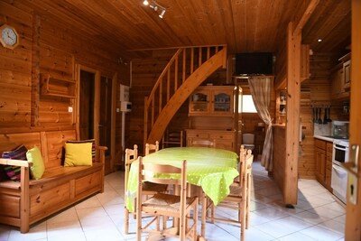 Chalet 3 chambres, avec wifi