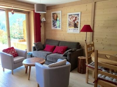 Appartement cozy, 2 chambres, avec jardin