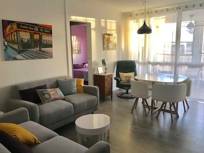 T3 tout confort, 2 chambres, avec jardin