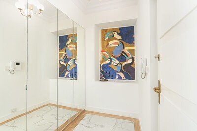 Wohnung 1 Schlafzimmer, mit Kamin