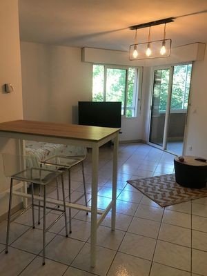 Studio design, 3 voyageurs, avec jardin