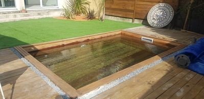 Maison 3 chambres, avec piscine