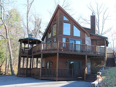 Maison en bois 5 chambres, avec jacuzzi