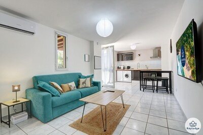 Wohnung 2 Gäste, mit Garten