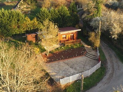 Chalet 1 chambre, avec jacuzzi