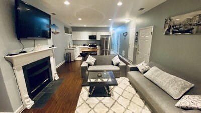 Wohnung 2 Schlafzimmer, mit Garten