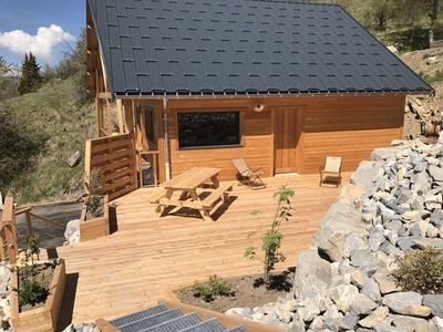 Chalet design, 3 chambres, avec jardin