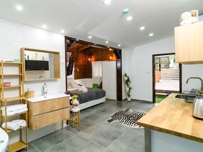 Ferienhaus 1 Schlafzimmer, mit Whirlpool