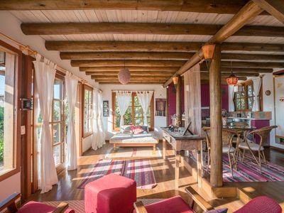 Casa 1 quarto, com jardim