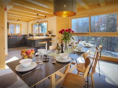 Chalet authentique, 6 chambres, avec piscine