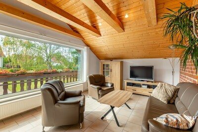 Wohnung 2 Schlafzimmer, mit Garten