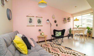 Apartamento 1 habitación, con jardín