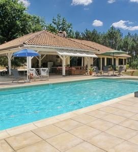 Maison chic, 3 chambres, avec piscine