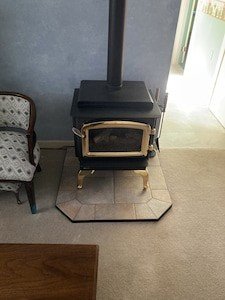 House 3 bedrooms, with fireplace