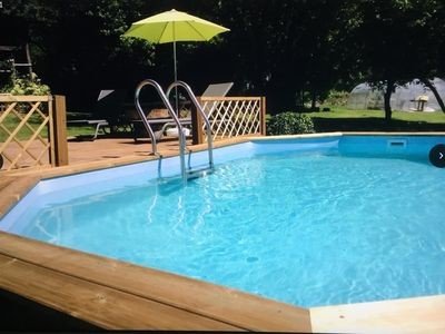 Maison traditionnelle traditionnelle, 2 chambres, avec piscine
