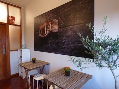 T2 1 chambre, avec cheminée