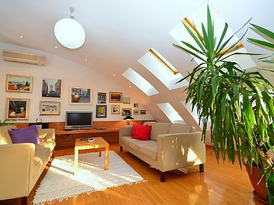 Wohnung 2 Schlafzimmer, mit Garten