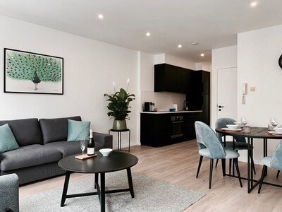 Wohnung 1 Schlafzimmer, mit Klimaanlage