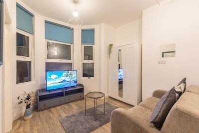 Apartment 1 bedroom, with garden