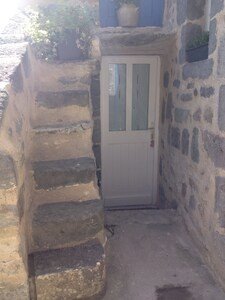 Maison troglodyte cozy, 1 chambre, avec jardin
