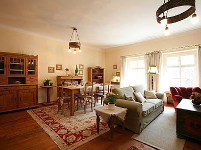 Wohnung 2 Schlafzimmer, mit Garten