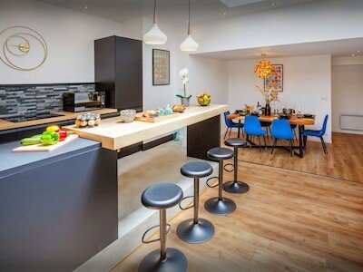 Loft cozy, 3 chambres, avec wifi