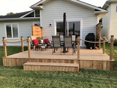 House 3 bedrooms, with garden