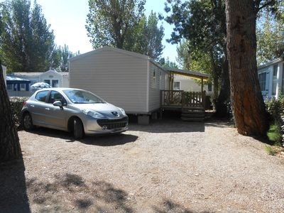 Mobil home 3 chambres, avec jacuzzi