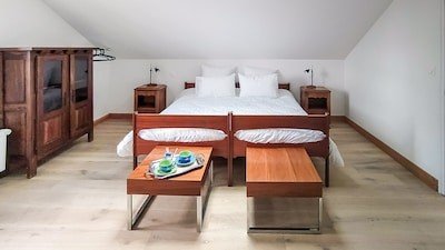 Bed and breakfast 1 chambre, avec jardin